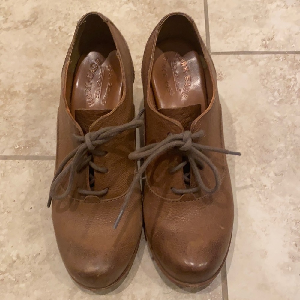 EUC Kork-Ease Wedge Booties Size 38.5